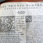 1568 PETRARCA antique ILLUSTRATED 16th CENTURY poetry PETRARCH