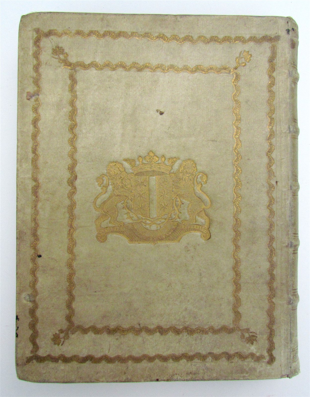 1708 TIBULLUS LATIN POETRY ARMORIAL VELLUM BINDING antique ILLUSTRATED