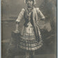 POLISH (?) OPERA SINGER ANTIQUE REAL PHOTO POSTCARD RPPC