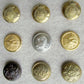 COLLECTION of 33 VINTAGE MILITARY UNIFORM BUTTONS - CANADIAN & BRITISH