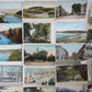 MASSACHUSETTS lot of 47 MA ANTIQUE POSTCARDS