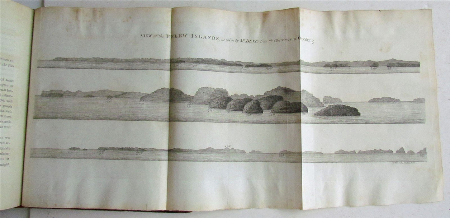 1788 ACCOUNT OF PELEW ISLANDS by George Keate ANTIQUE ILLUSTRATED Palau ENGLISH