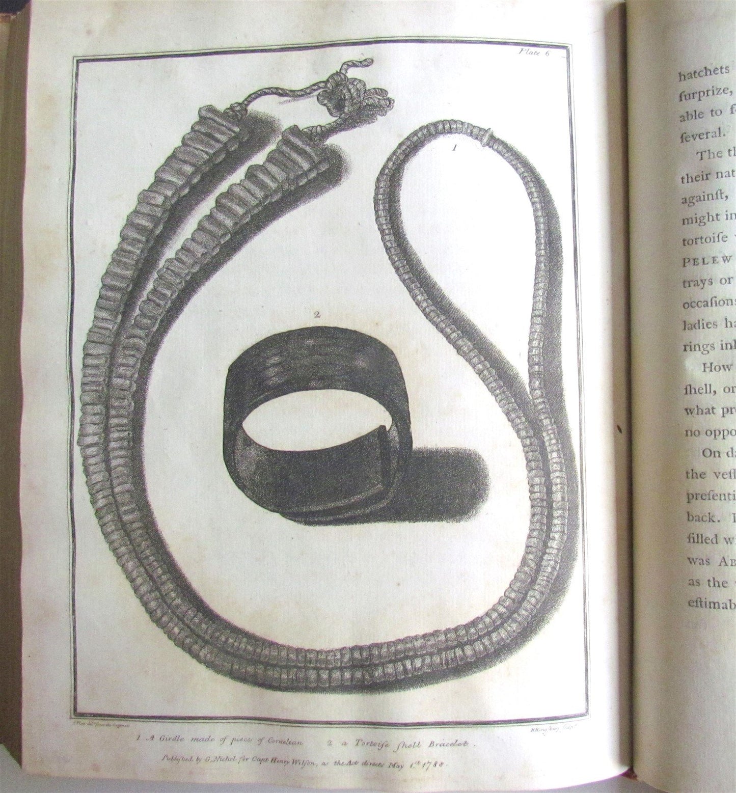 1788 ACCOUNT OF PELEW ISLANDS by George Keate ANTIQUE ILLUSTRATED Palau ENGLISH