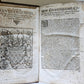 RARE 1587 CHAINED LIBRARY BOOK PIGSKIN BOUND FOLIO antique ILLUSTRATED SERMONS
