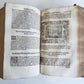 RARE 1587 CHAINED LIBRARY BOOK PIGSKIN BOUND FOLIO antique ILLUSTRATED SERMONS