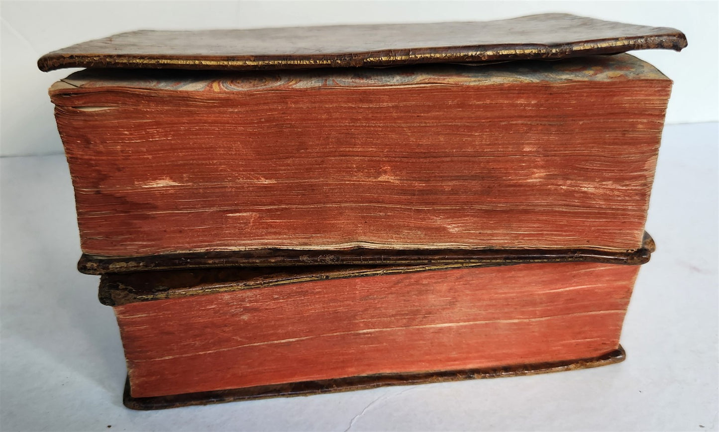 1775 DICTIONARY of HIPPIATRY CAVALRY HORSE RIDING 2 VOLUMES antique in FRENCH