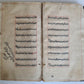 1784 ARABIC LAW MANUSCRIPT antique ISLAMIC MUKHTASAR AL WIQAYA