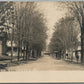 CANTON PA WASHINGTON STREET ANTIQUE REAL PHOTO POSTCARD RPPC