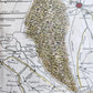 1640 UTRECHT NETHERLANDS MAP by WILLEM BLAEU antique AUTHENTIC hand colored