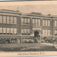 FLEMINGTON NJ HIGH SCHOOL ANTIQUE POSTCARD