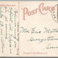 ELIZABETH NJ RAILROAD CROSSING ANTIQUE POSTCARD