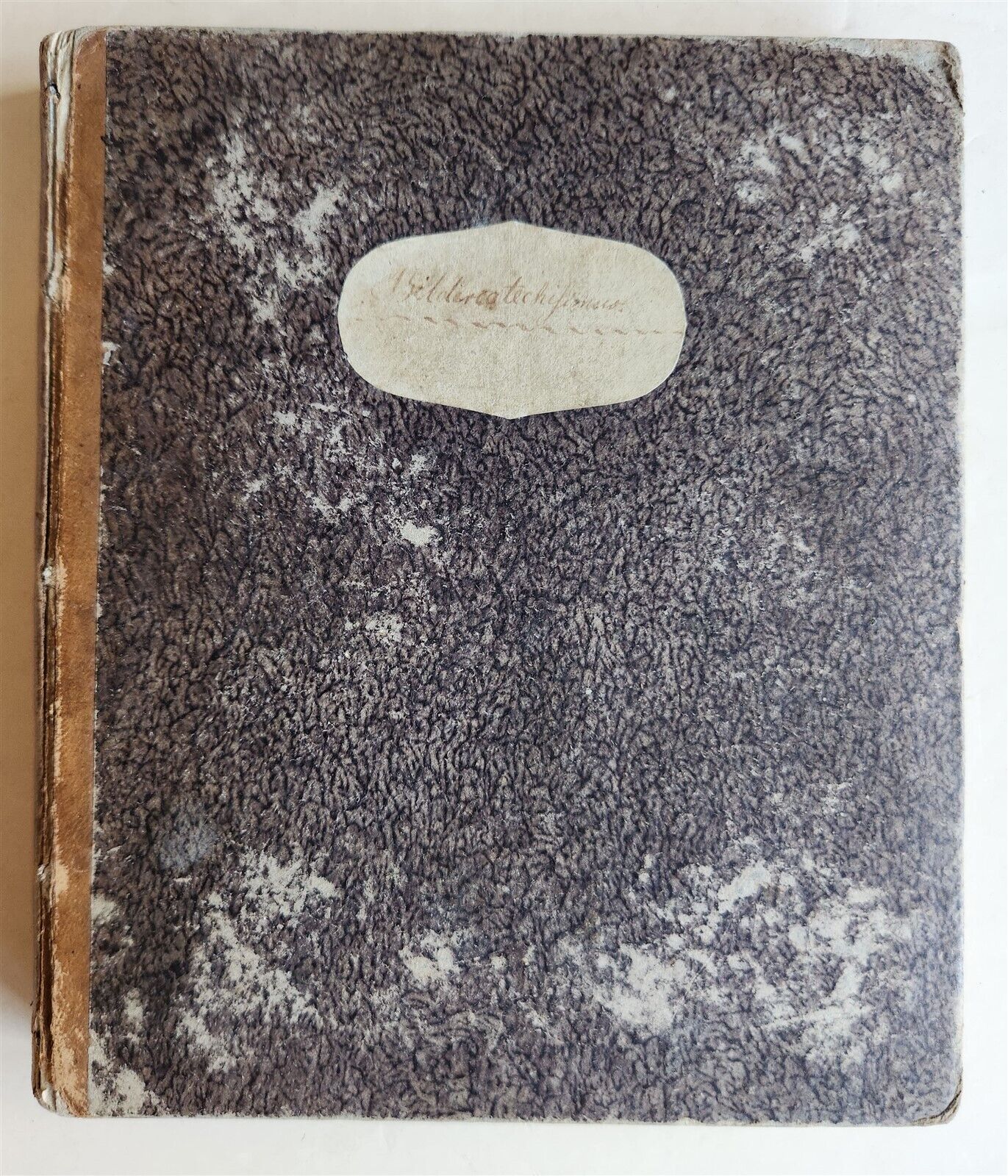 18th century ILLUSTRATED CATECHISM antique