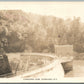 CANEADEA DAM NY ANTIQUE REAL PHOTO POSTCARD RPPC