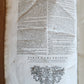 1749 THESAURUS ERUDITIONIS SCHOLASTICAE by BASILII FABRI antique VELLUM FOLIO