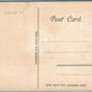 MOMAIIGUIN CT STREET SCENE w/ TROLLEY ANTIQUE POSTCARD