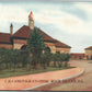 ROCK ISLAND IL RAILROAD STATION RAILWAY DEPOT ANTIQUE POSTCARD