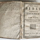 1660 BIBLE in ENGLISH OLD & NEW TESTAMENT by Henry Hills & John Field antique