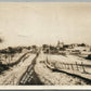 SENECA WI BIRDS EYE VIEW ANTIQUE REAL PHOTO POSTCARD RPPC