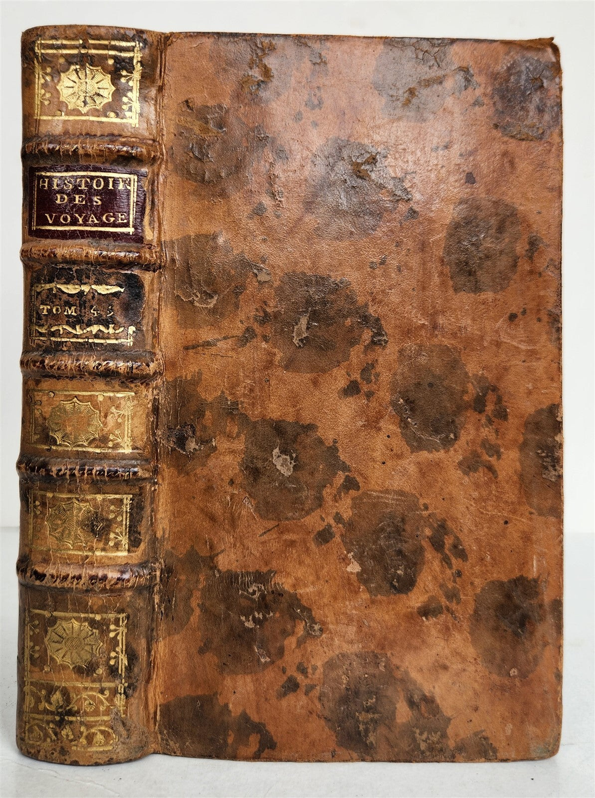 1754 HISTOIRE des VOYAGES antique vol.45 illustrated CUBA PANAMA VENEZUELA