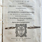 1562 ARISTOTLE STAGIRITAE COMMENTARIES by IBN RUSHD antique 16 century VELLUM