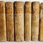 1741 UNIVERSAL HISTORY 7 VOLUMES antique ILLUSTRATED w/ MAPS in ITALIAN vellum