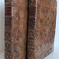 1757 MILITARY SCIENCE FULLY ILLUSTRATED 2 VOLUMES antique