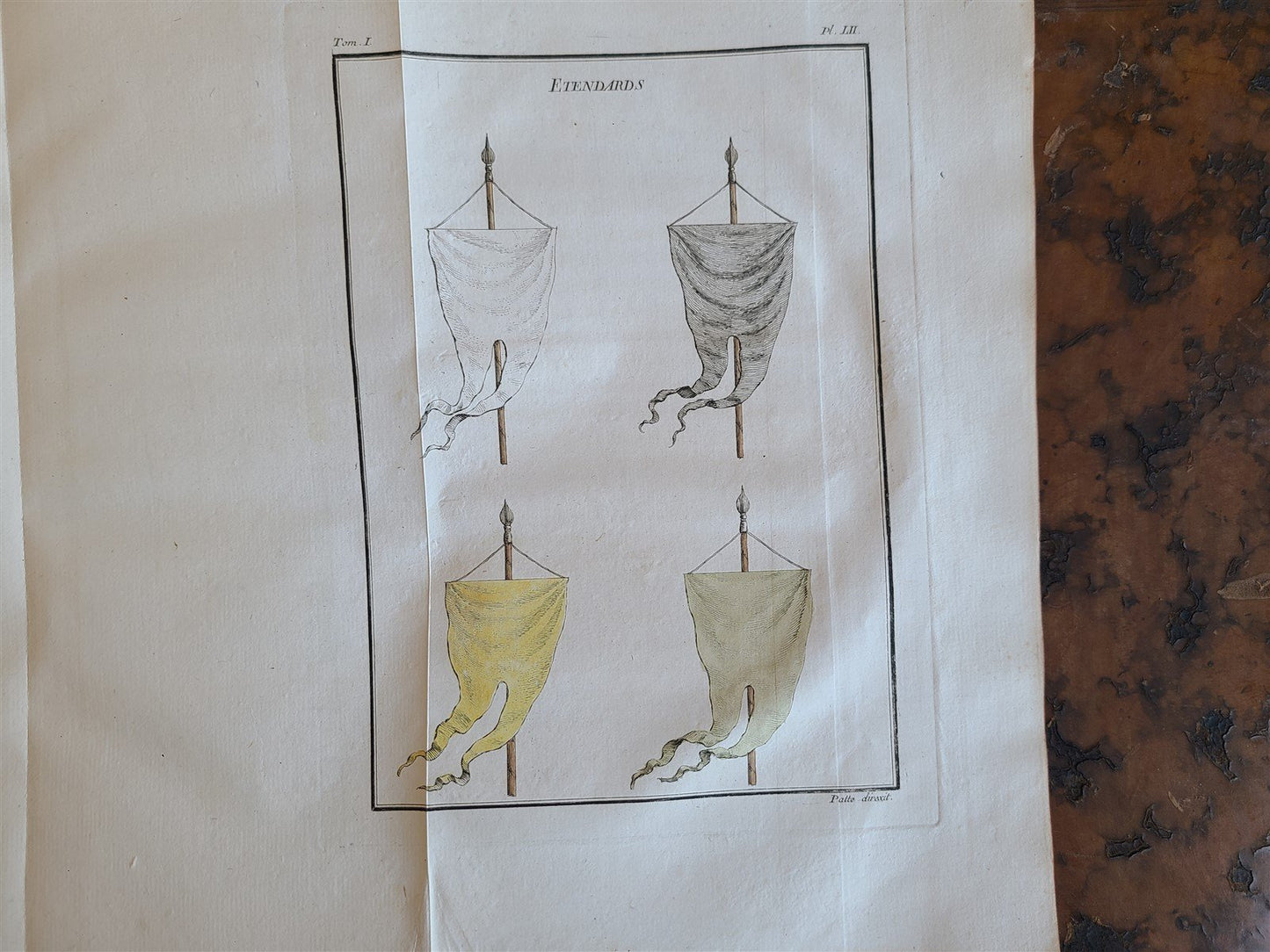 1757 MILITARY SCIENCE FULLY ILLUSTRATED 2 VOLUMES antique