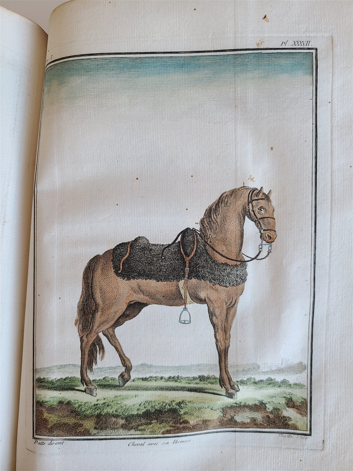 1757 MILITARY SCIENCE FULLY ILLUSTRATED 2 VOLUMES antique