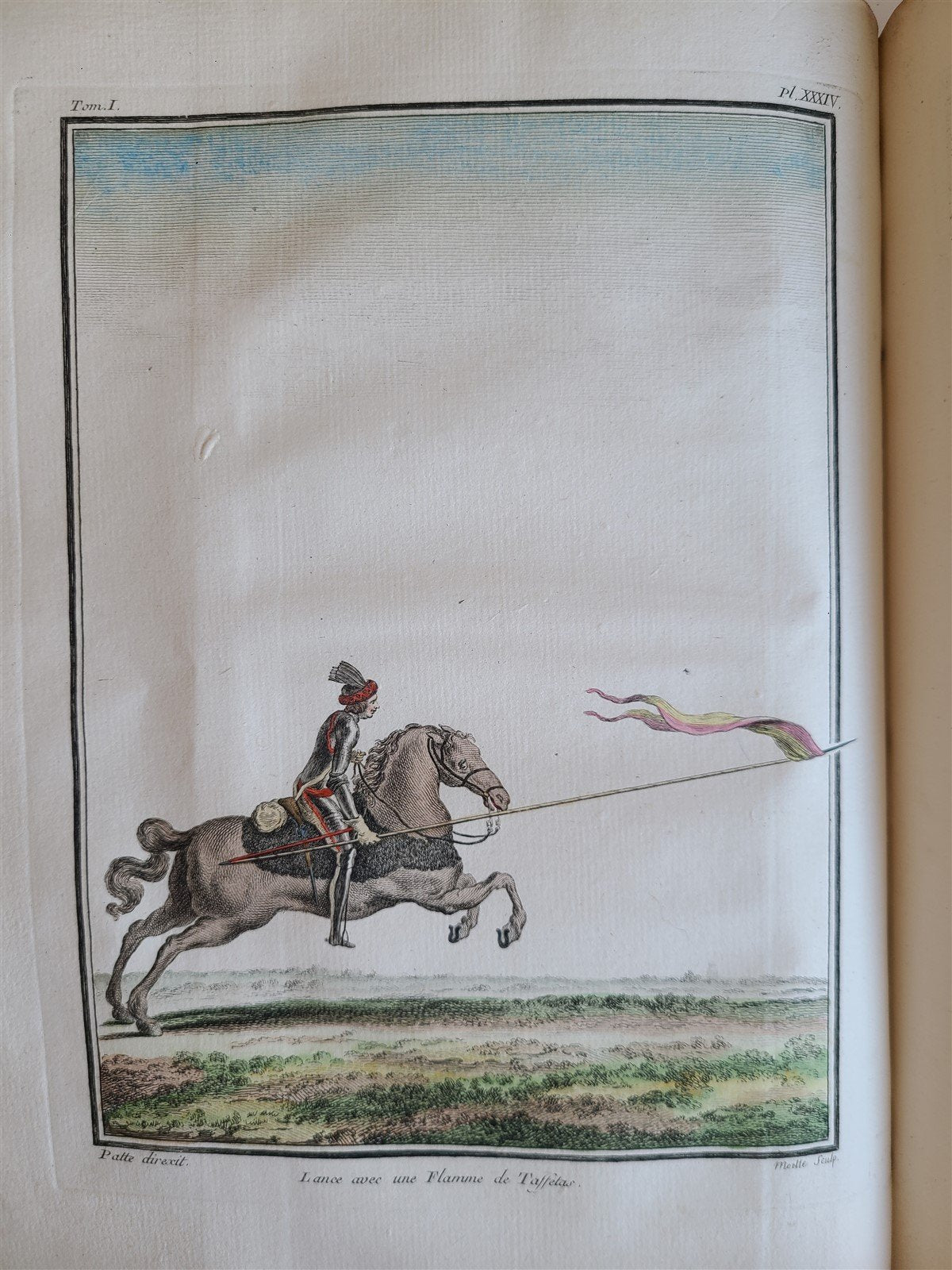 1757 MILITARY SCIENCE FULLY ILLUSTRATED 2 VOLUMES antique