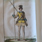 1757 MILITARY SCIENCE FULLY ILLUSTRATED 2 VOLUMES antique