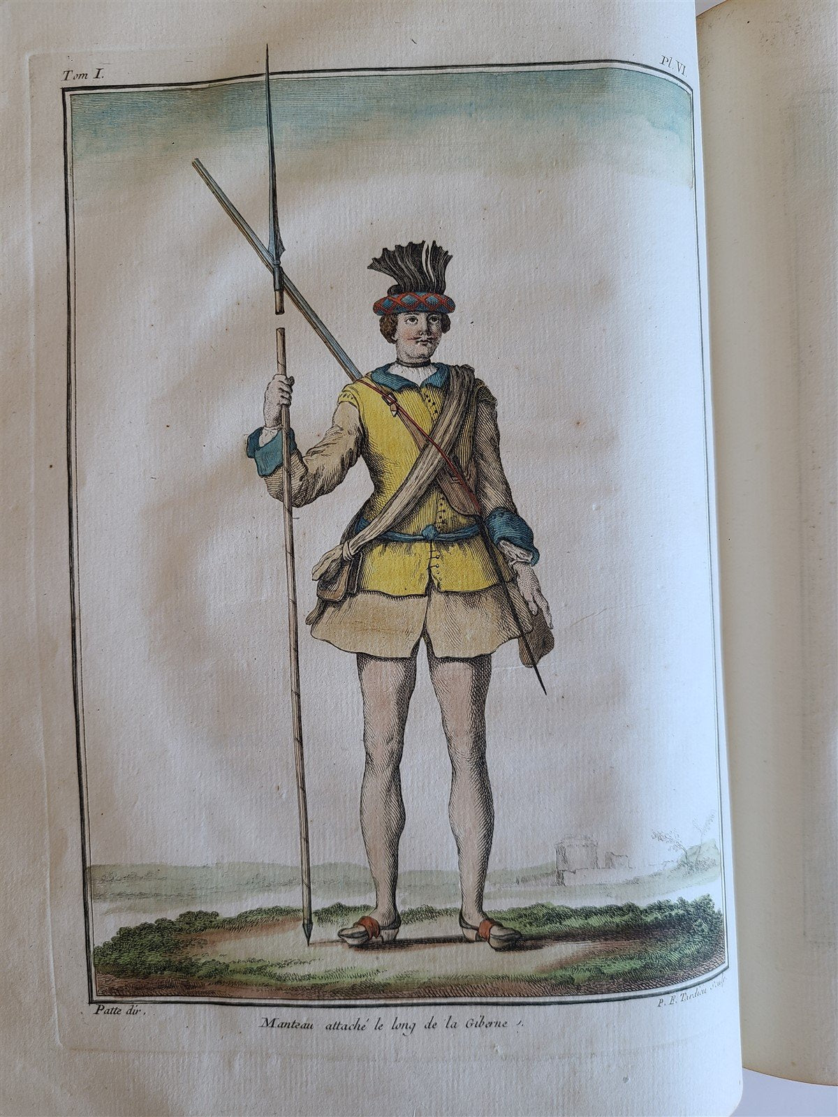 1757 MILITARY SCIENCE FULLY ILLUSTRATED 2 VOLUMES antique