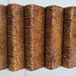 1732 -1734 HISTORY of POPES 5 VOLUMES antique in FRENCH prohibited by church