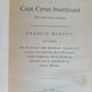 1882 LIFE and WORK of CAPT. CYRUS STURDIVANT THE PRISONER'S FRIEND antique