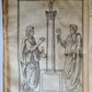 1571 DISCOURSE on ANCIENT RELIGION of ROMANS antique ILLUSTRATED VELLUM BOUND