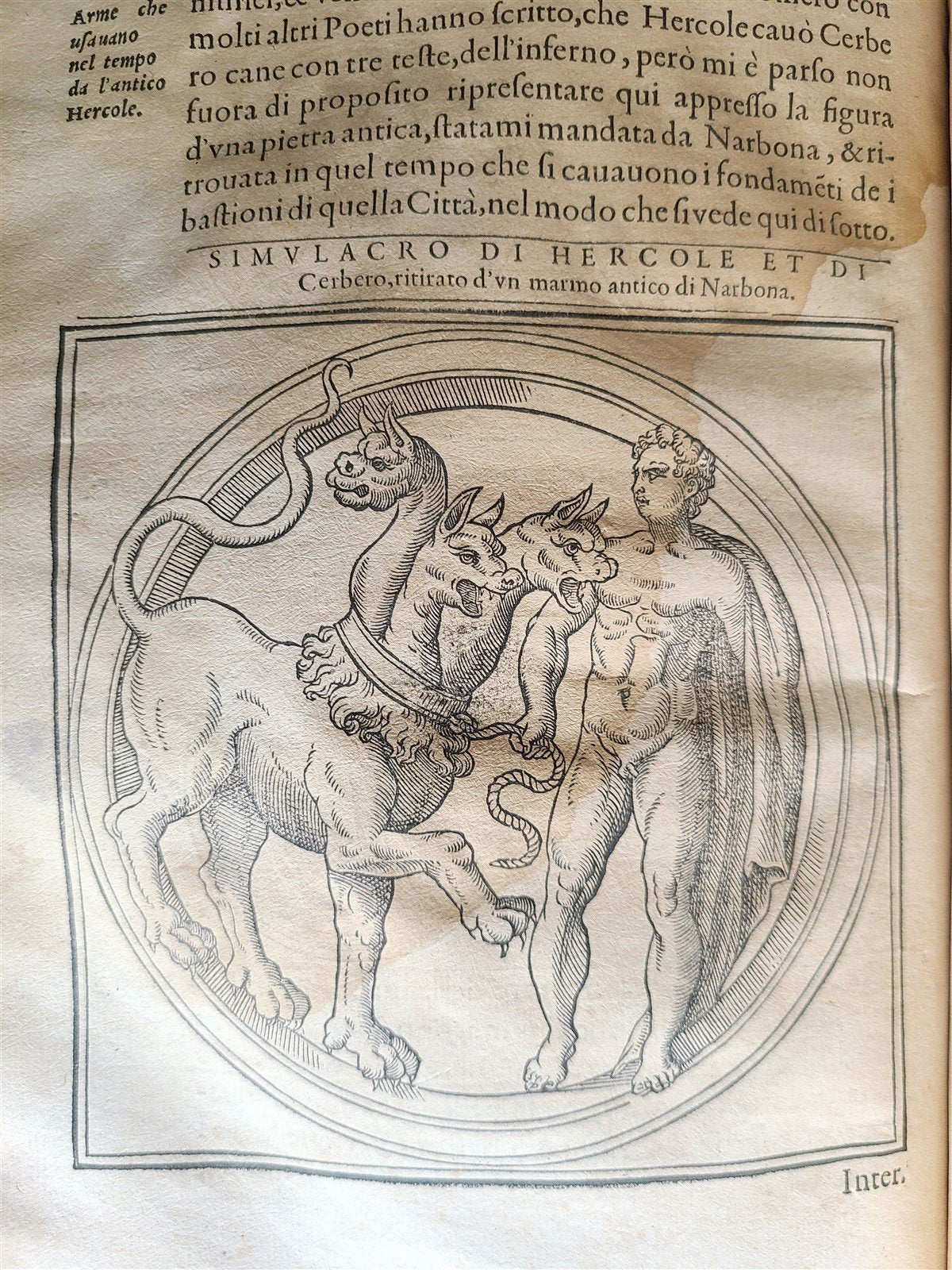 1571 DISCOURSE on ANCIENT RELIGION of ROMANS antique ILLUSTRATED VELLUM BOUND