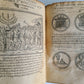 1571 DISCOURSE on ANCIENT RELIGION of ROMANS antique ILLUSTRATED VELLUM BOUND