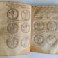 1571 DISCOURSE on ANCIENT RELIGION of ROMANS antique ILLUSTRATED VELLUM BOUND