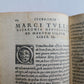 1558 CICERO libri tres de officiis antique w/ VITA et DOCTRINA JESU CHRISTI