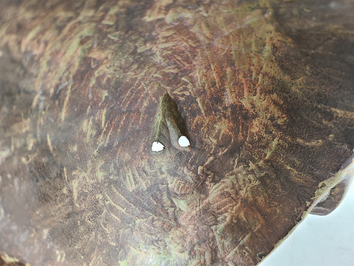 ASIAN THAI? ANTIQUE WOODEN MASK of BUDDHA hand carved BUDDAH