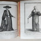 1706 ORDER of MILITANT CHURCH illustrated w/ 244 PLATES 2 VOLS antique VELLUM