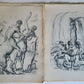 1924 PANDEMONIM SERIES OF 12 EROTIC LITHOGRAPHS by DERKOVITS antique SIGNED LTD