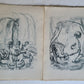 1924 PANDEMONIM SERIES OF 12 EROTIC LITHOGRAPHS by DERKOVITS antique SIGNED LTD