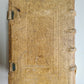 1593 EXEGETICAL WORKS by T. STAPLETON antique 16th CENTURY PLANTIN PIGSKIN BOUND
