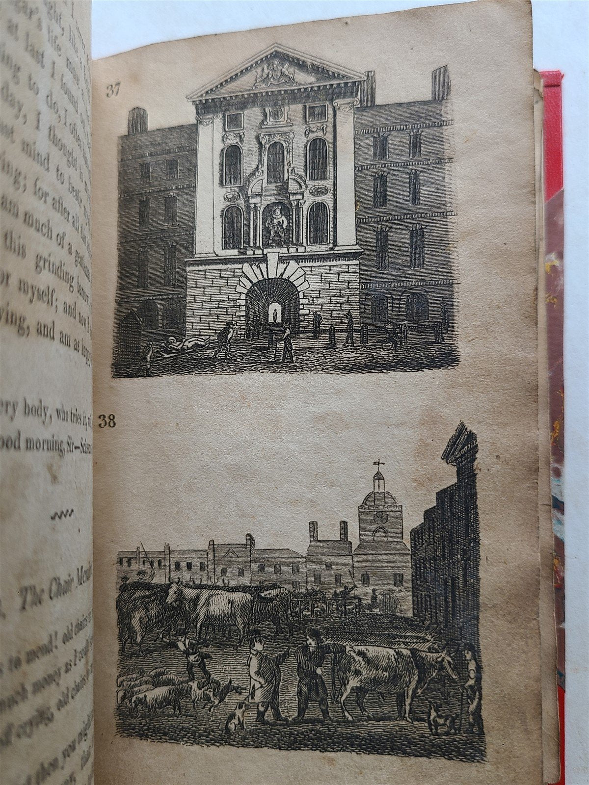 1814 CITY SCENES or A PEEP INTO LONDON FOR CHILDREN antique illustrated