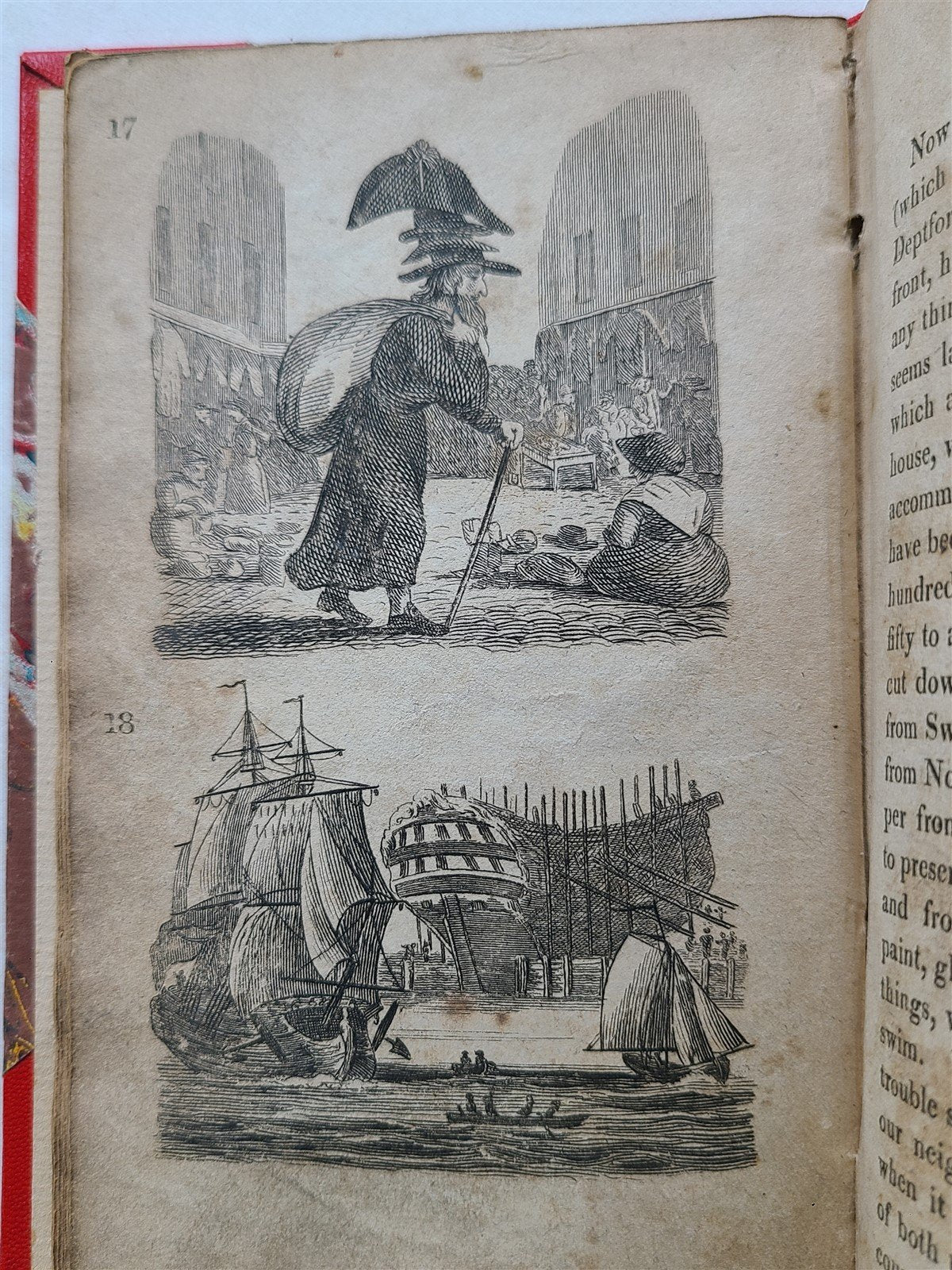 1814 CITY SCENES or A PEEP INTO LONDON FOR CHILDREN antique illustrated