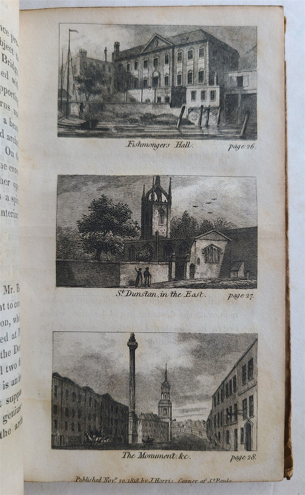 1818 A VISIT TO UNCLE WILLIAM in TOWN antique illustrated CHILDRENS BOOK