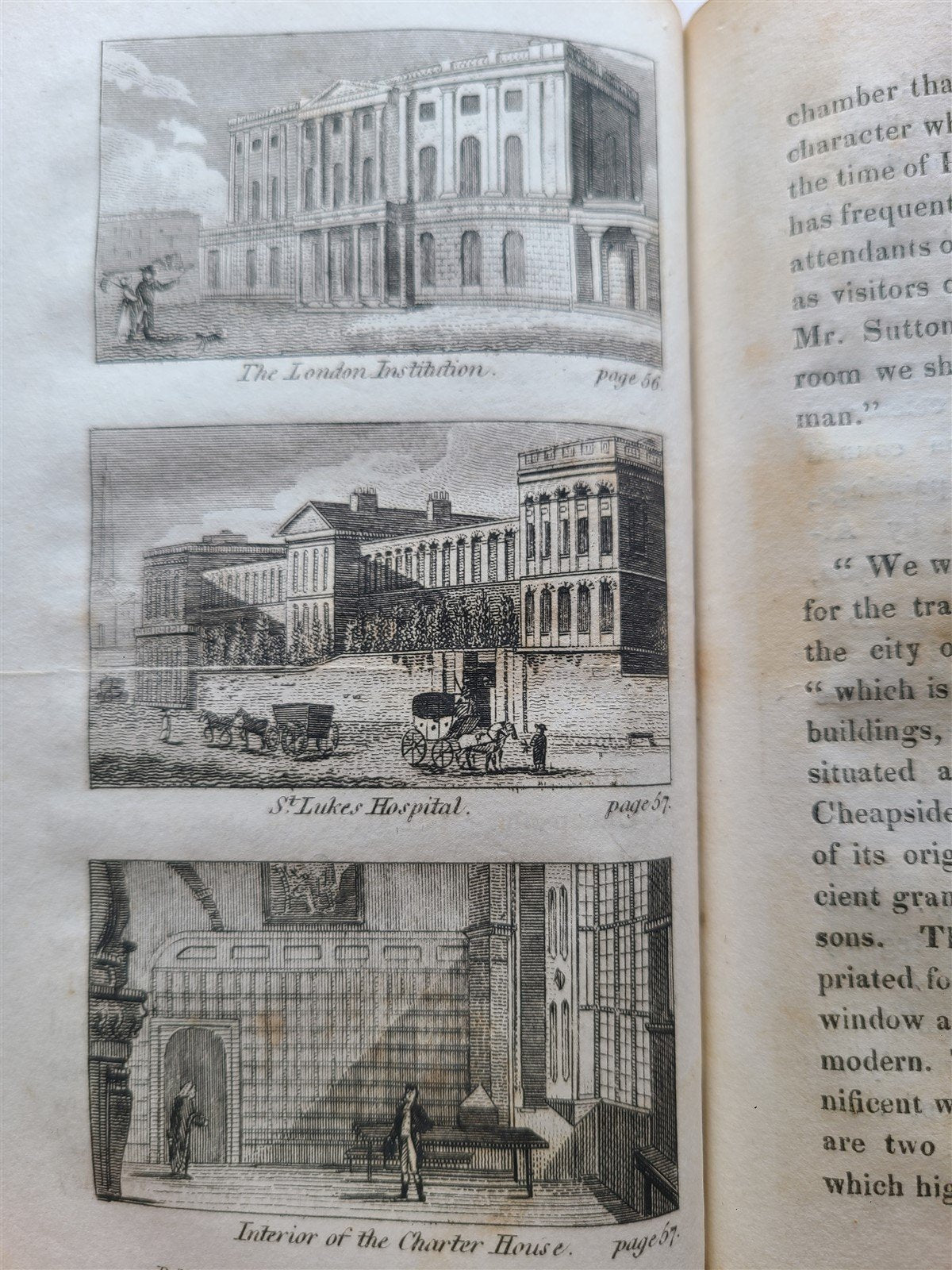 1818 A VISIT TO UNCLE WILLIAM in TOWN antique illustrated CHILDRENS BOOK