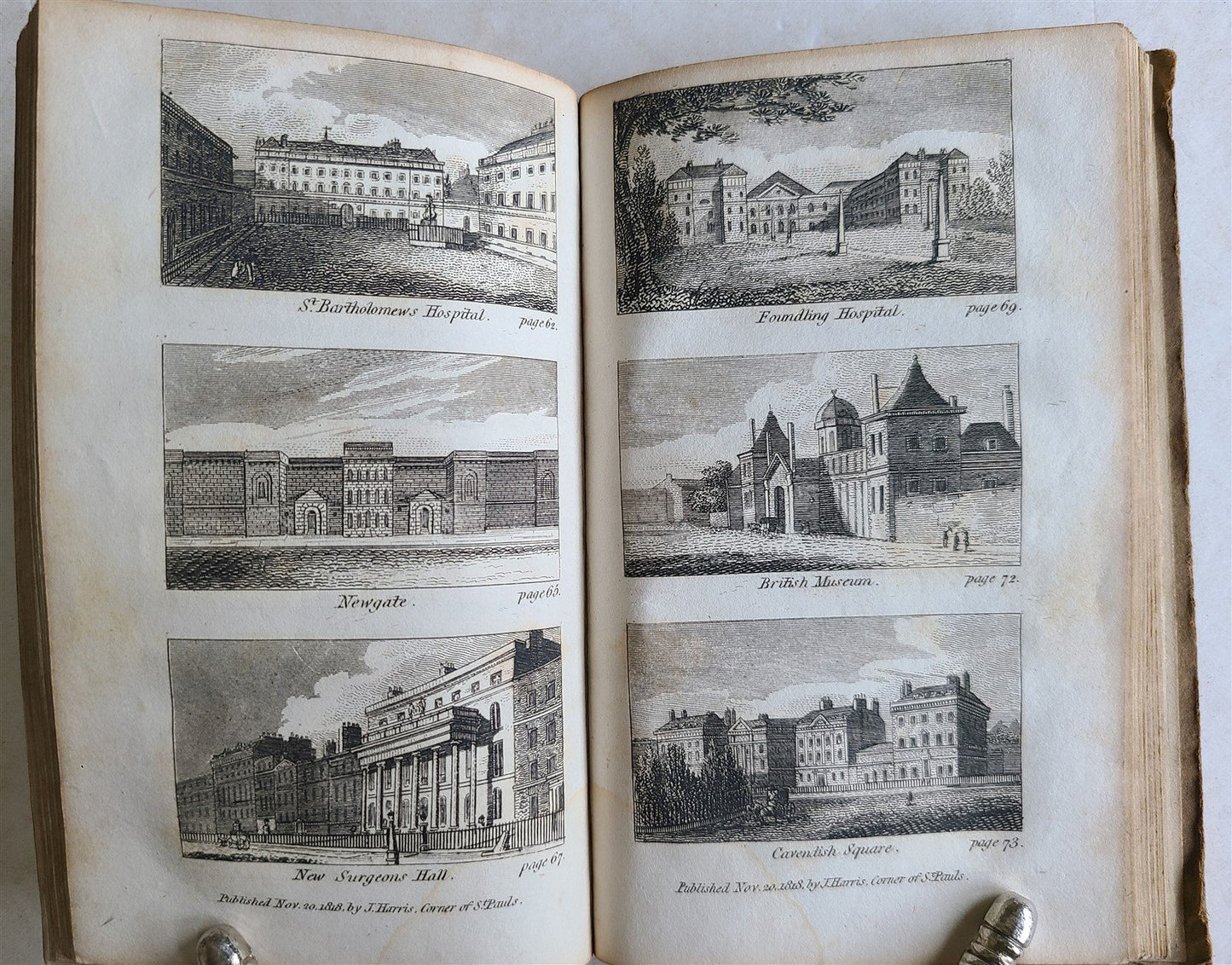 1818 A VISIT TO UNCLE WILLIAM in TOWN antique illustrated CHILDRENS BOOK
