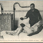 MUD BATHS SPA PROCEDURE ANTIQUE POSTCARD