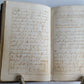 18th CENTURY GERMAN MANUSCRIPT PRAYER BOOK 141 pages ANTIQUE HAND WRITTEN